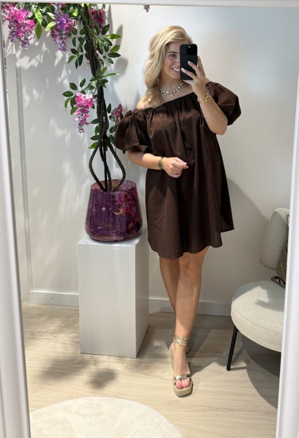 Nora Dress - Bruin - Afbeelding 6