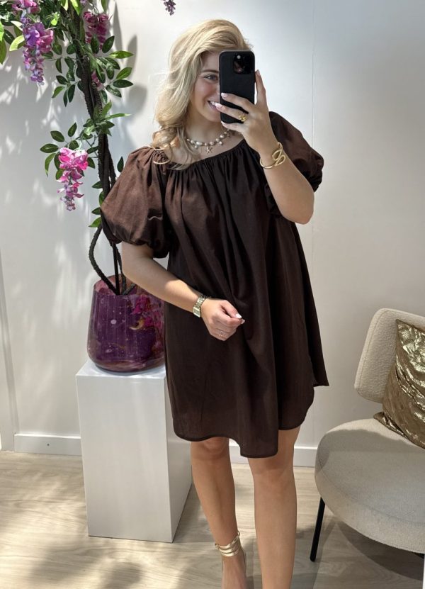 Nora Dress - Bruin