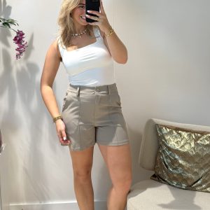 Noor Short - Taupe