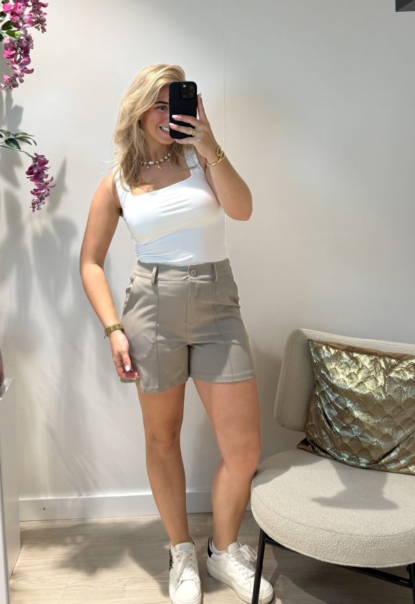 Noor Short - Taupe