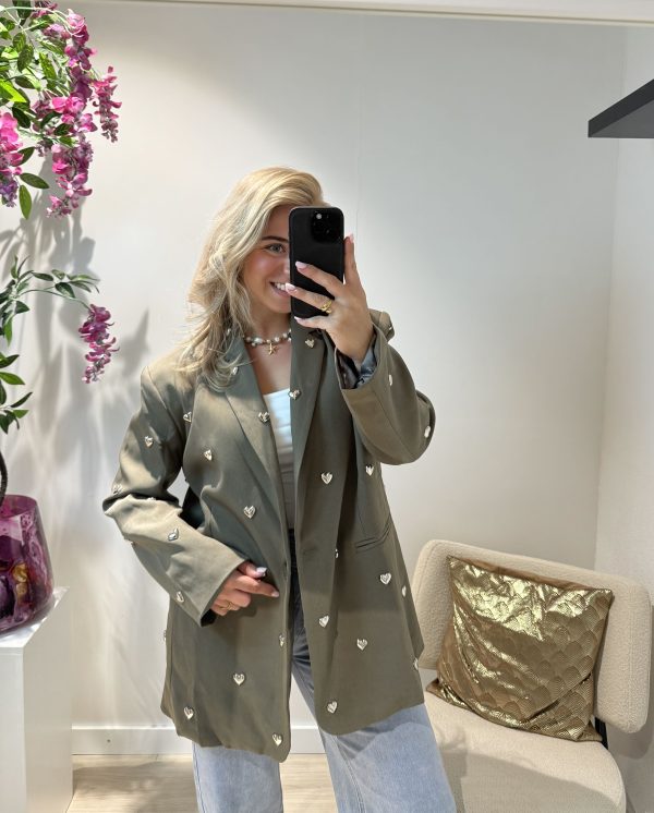 Heart Blazer - Groen