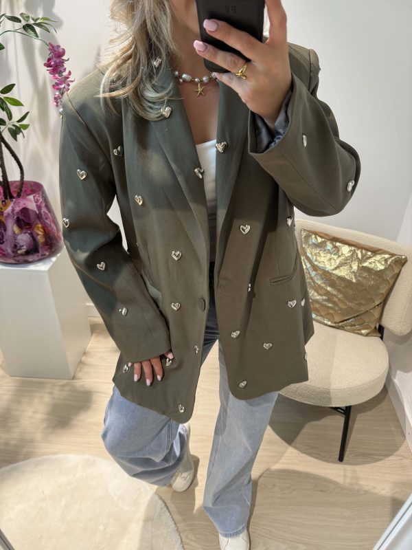 Heart Blazer - Groen - Afbeelding 4