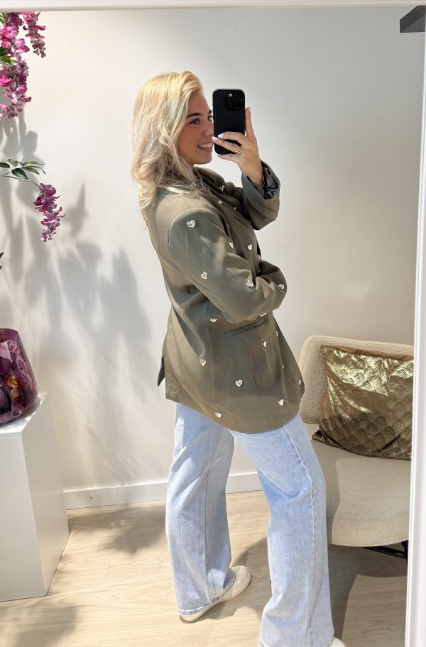 Heart Blazer - Groen - Afbeelding 6