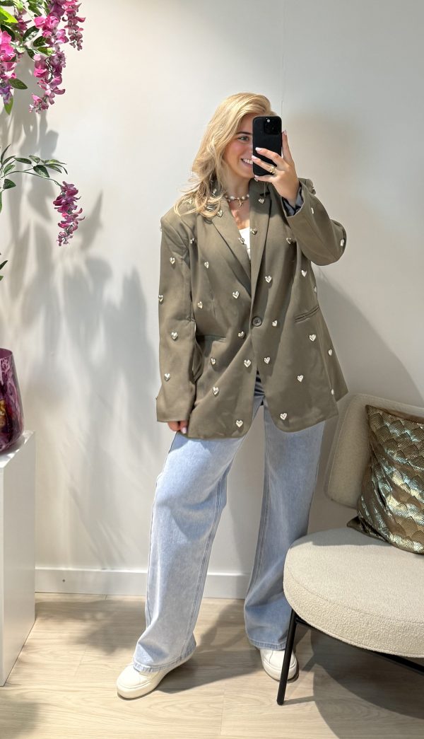Heart Blazer - Groen - Afbeelding 5