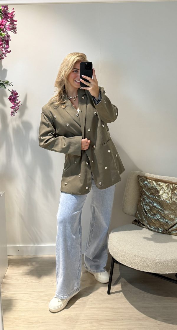 Heart Blazer - Groen - Afbeelding 2