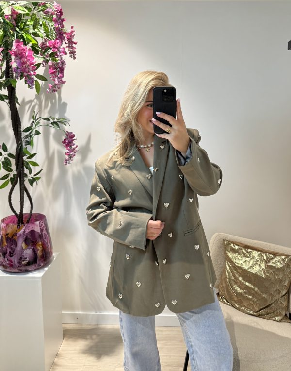 Heart Blazer - Groen - Afbeelding 3
