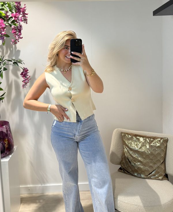 Sarah Top - Beige - Afbeelding 3