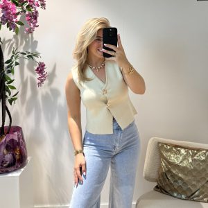 Sarah Top - Beige