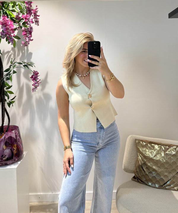 Sarah Top - Beige