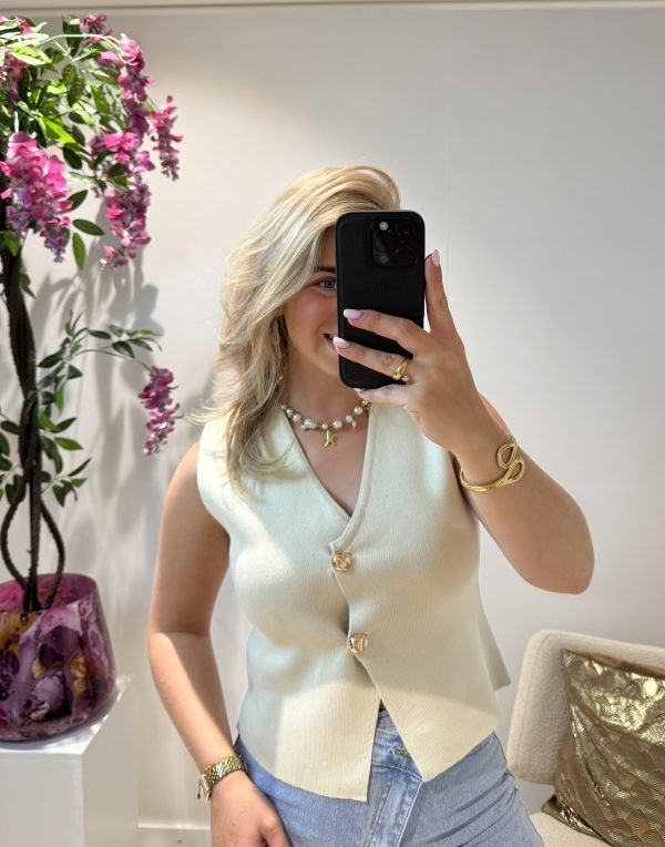 Sarah Top - Beige - Afbeelding 2