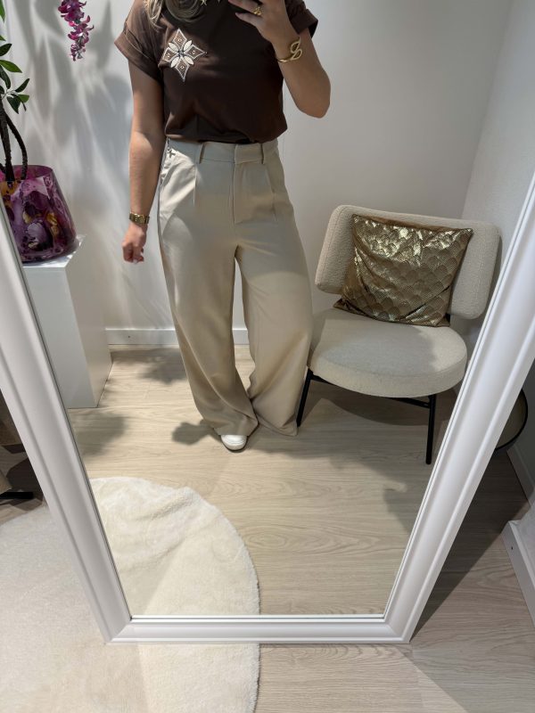 Mirjam Pantalon - Beige - Afbeelding 6