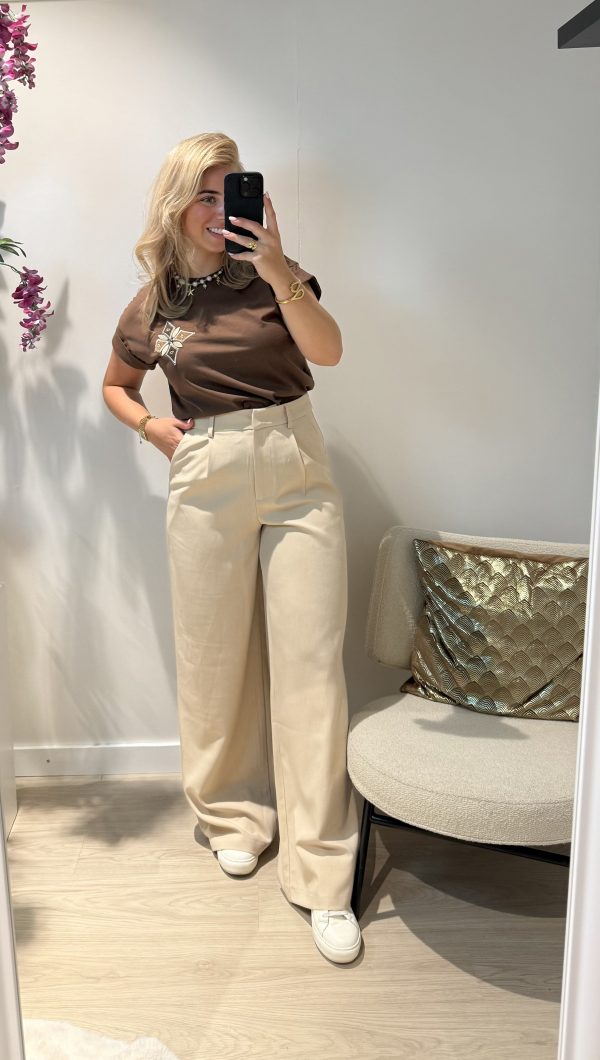 Mirjam Pantalon - Beige - Afbeelding 3
