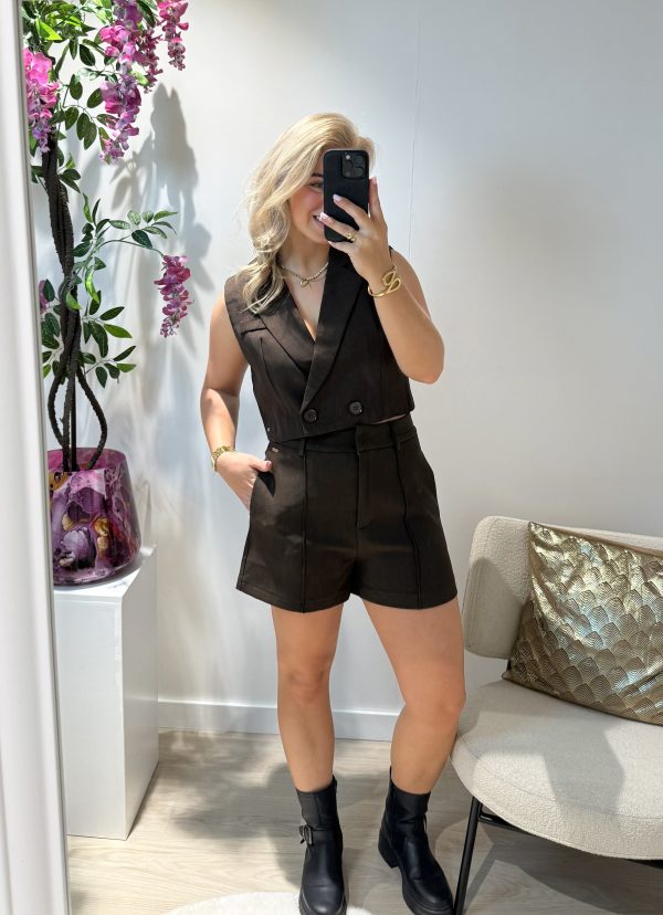 Alix Gilet - Bruin - Afbeelding 2