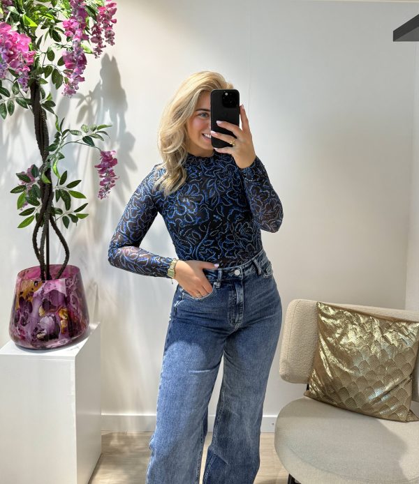 Indy Wide Leg Tall Jeans - Queen Hearts - Afbeelding 2