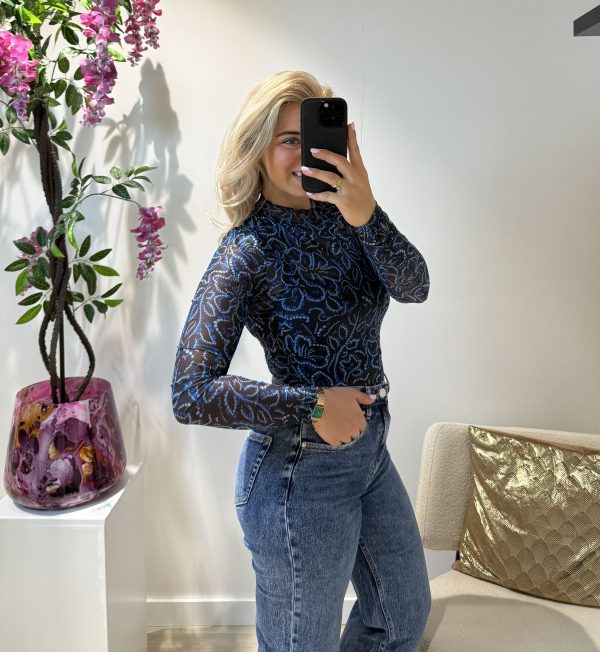 Indy Wide Leg Tall Jeans - Queen Hearts - Afbeelding 4