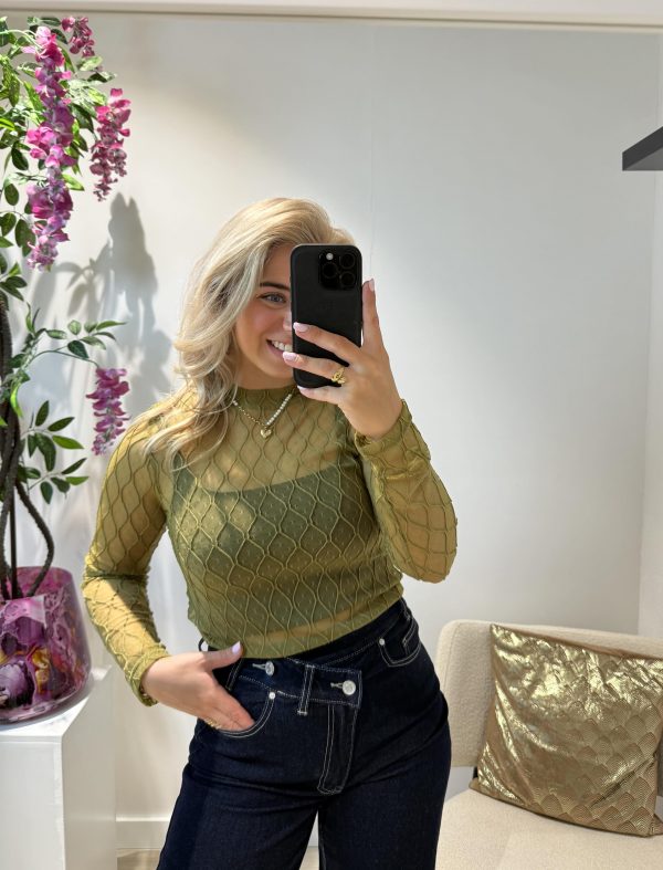 Amely Top - Groen