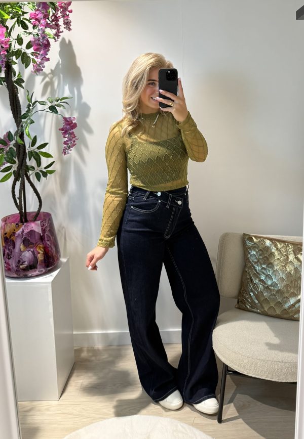 Fae Wide Leg - Queen Hearts - Afbeelding 4