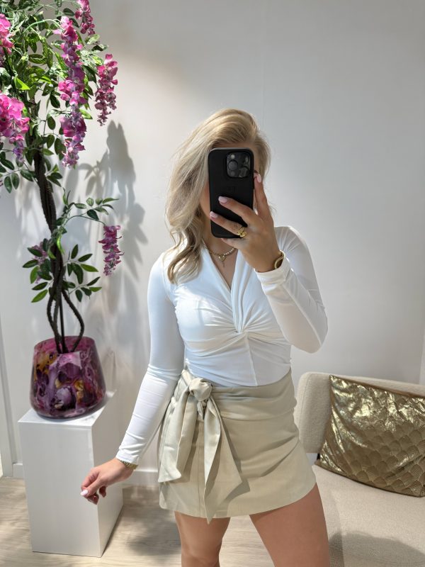 Lizz Skort - Beige - Afbeelding 3