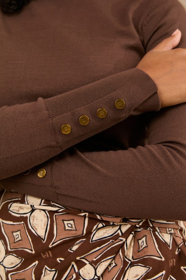 Sweater Jana - Dark Brown - Afbeelding 2